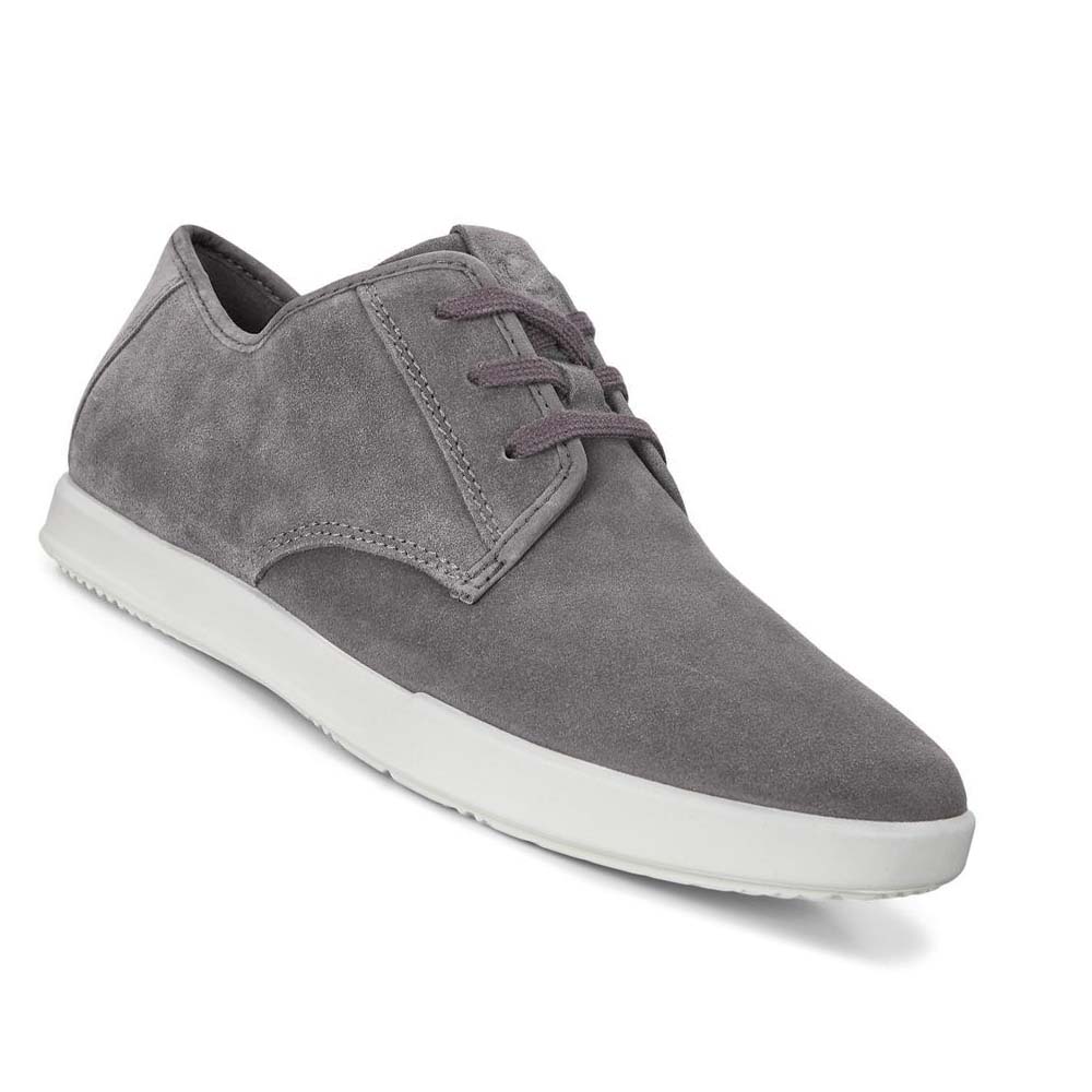 Pánské Boty Casual Ecco Collin 2.0 Krajkové-up Šedé | CZ 464JPQ